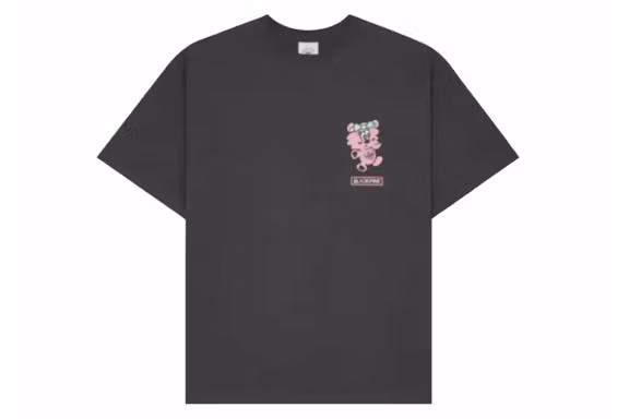 Verdy x Blackpink Plush T-shirt Black