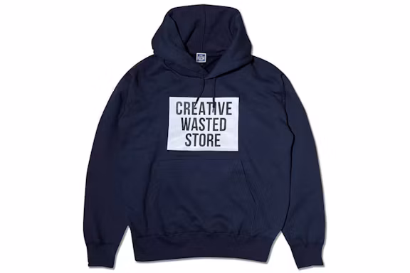 Verdy x Creative Drug Store Hoodie Navy