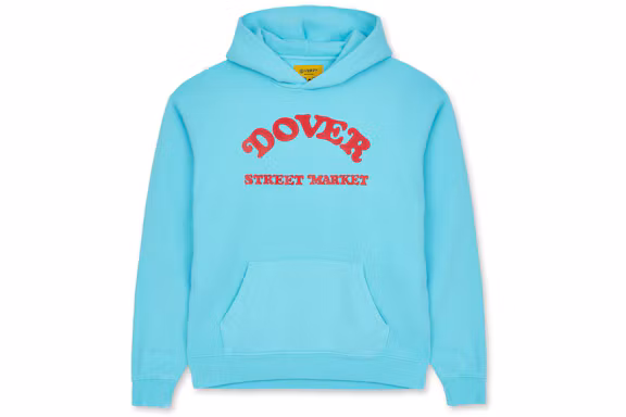 Verdy x Dover Street Market London Hoodie Blue/Red