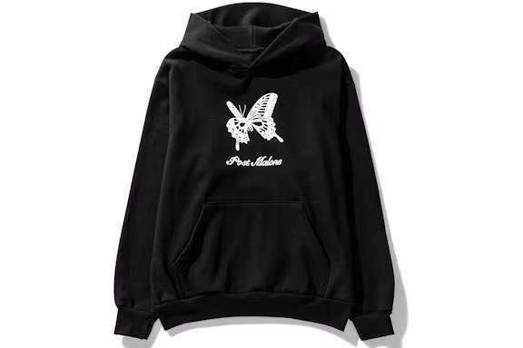 Verdy x Post Malone Hoodie Black